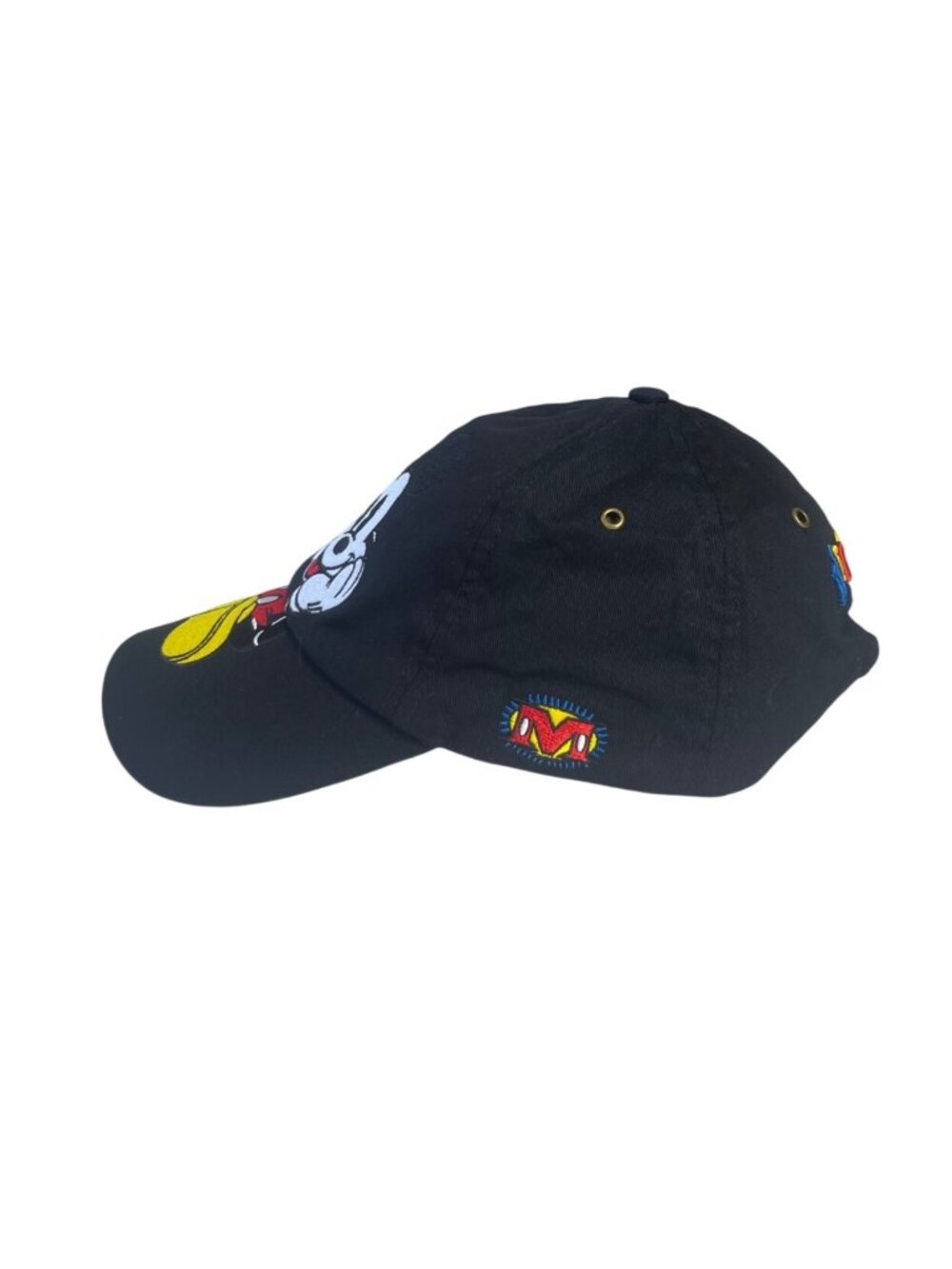Disney Mickey Mouse Baseball Hat Cap Black Adjustable Embroidered Graphics - Picture 4 of 7